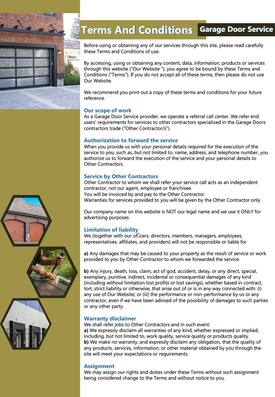 Security Garage Door Repairs Boston, MA 617-651-3329